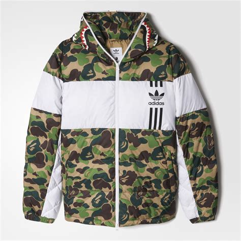 bape x adidas coat replica|bape jacket stockx.